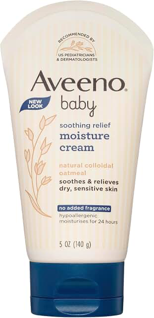 Aveeno Baby Soothing Relief Moisturising Cream 140g product photo