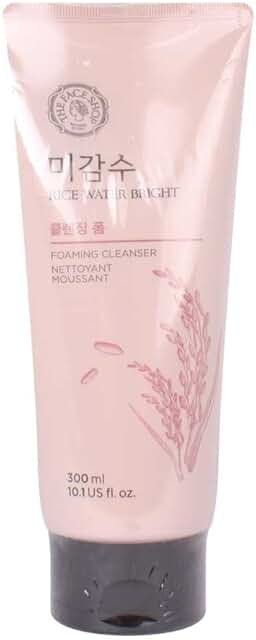 The Face Shop Rice Water Bright Cleansing Foam 300Ml product packaging