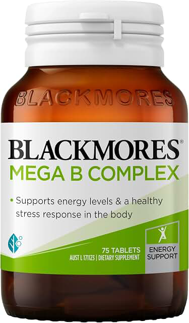 Blackmores Mega B Complex 75 Tablets product photograph