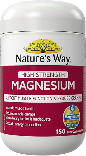 Nature’s Way High Strength Magnesium — 150 Tablets product photograph