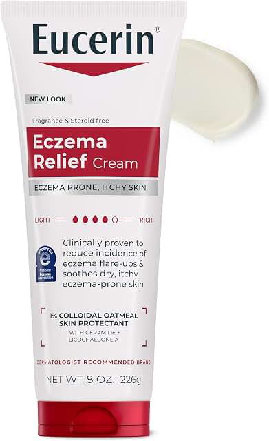 Eucerin Eczema Relief Body Cream 8oz supplied product photo