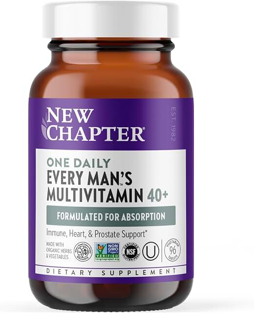 New Chapter Every Man’s One Daily 40+ Multivitamin product photograph