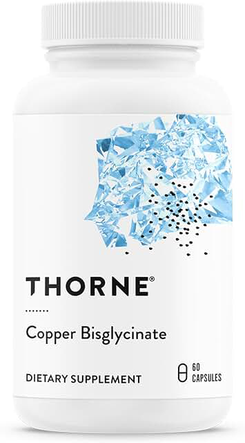 Thorne Copper Bisglycinate 60 Capsules product photograph