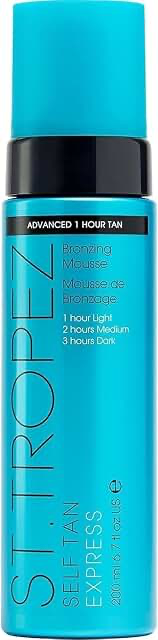 St. Tropez Self Tan Express Bronzing Mousse product packaging