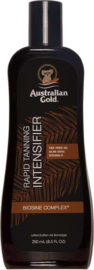 Australian Gold Rapid Tanning Intensifier Lotion 250 ml product packaging