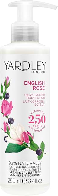 Yardley English Rose Body Lotion 250ml supplied product photo