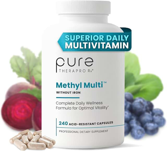 Pure Methyl Multi Without Iron — 240 Vegetable Capsules product photograph