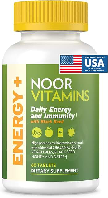 NoorVitamins Energy+ Multivitamin product photograph