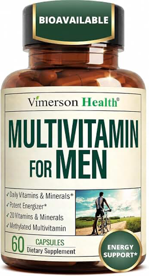 Vimerson Health Multivitamin for Men — 60 Capsules product photograph
