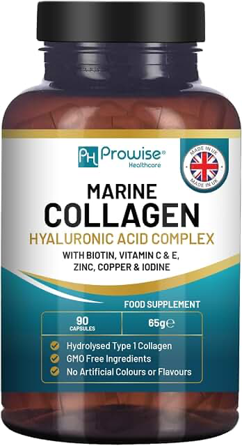 WeightWorld Marine Collagen with Hyaluronic Acid 90 Capsules product photograph