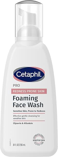 Cetaphil Pro Redness Prone Skin Foaming Face Wash 236ml product packaging