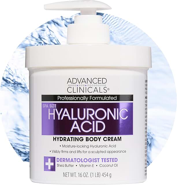 Advanced Clinicals Anti-Ageing Hyaluronic Acid Cream supplied product photo