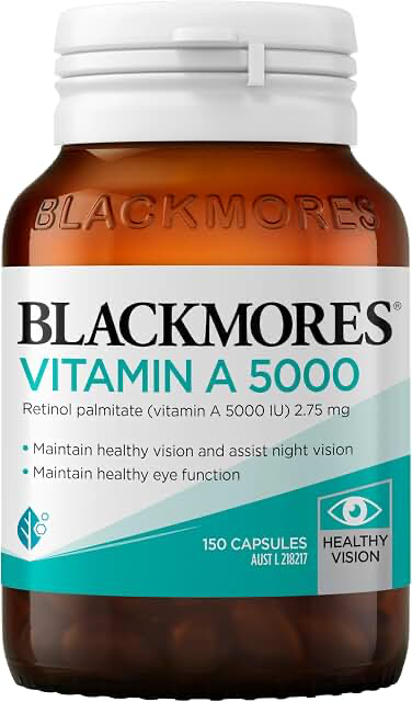 Blackmores Vitamin A 5000 IU 150 Capsules product photograph