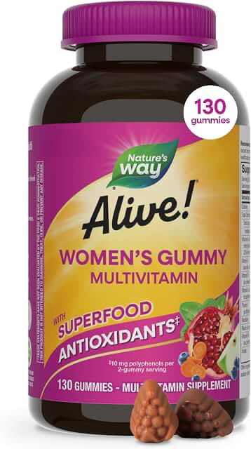 Nature’s Way Alive! Women’s Gummy Multivitamin product photograph