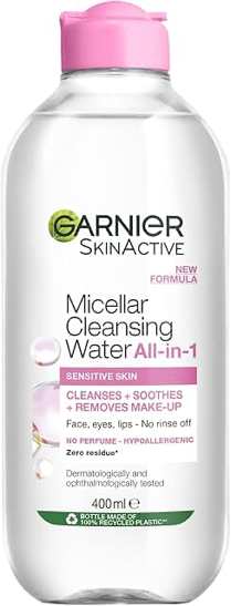 Garnier SkinActive Micellar Cleansing Water 400ml product packaging