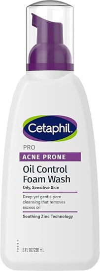 Cetaphil Pro Acne Prone Oil Control Foam Wash 236ml product photograph