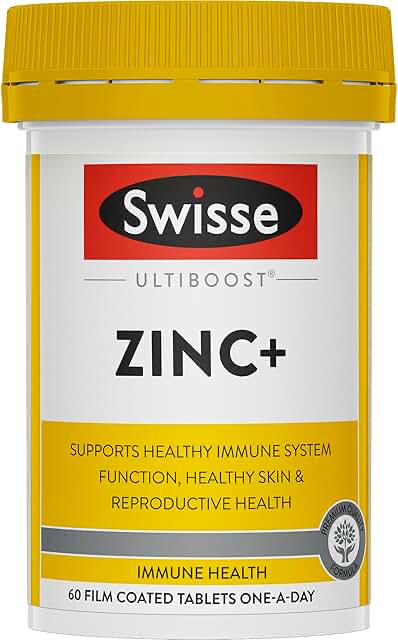 Swisse Ultiboost Zinc+ — 60 Tablets product photograph