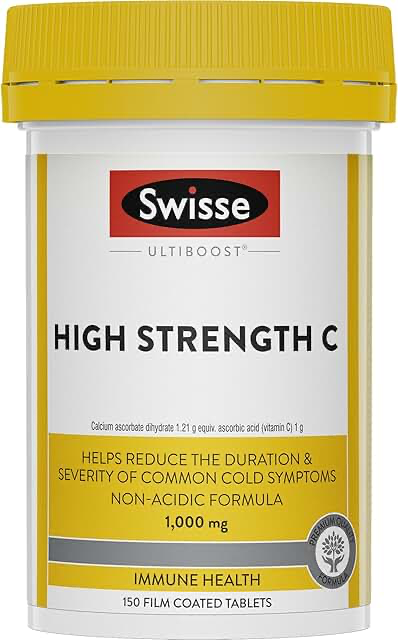 Swisse Ultiboost High Strength Vitamin C 150 Tablets product photograph