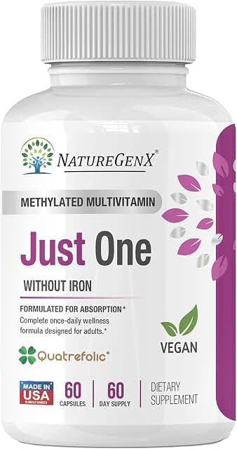 NatureGenX Just One Methylated Multivitamin product photograph