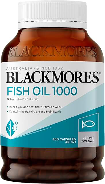 Blackmores Fish Oil 1,000 — 400 Capsules product photograph