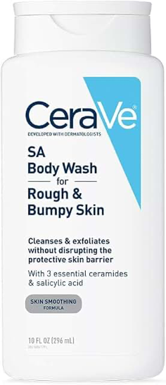 CeraVe Body Wash with Salicylic Acid 10 Ounce product photograph