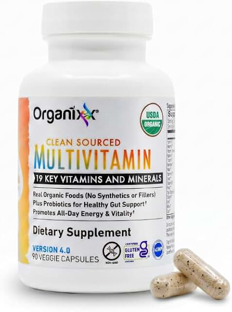Organixx Multi-Vita-Maxx Multivitamin — 90 Capsules product photograph