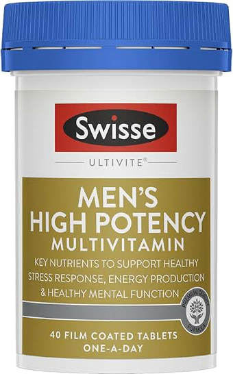 Swisse Ultivite Men's High Potency Multivitamin 40 Tablets product photograph