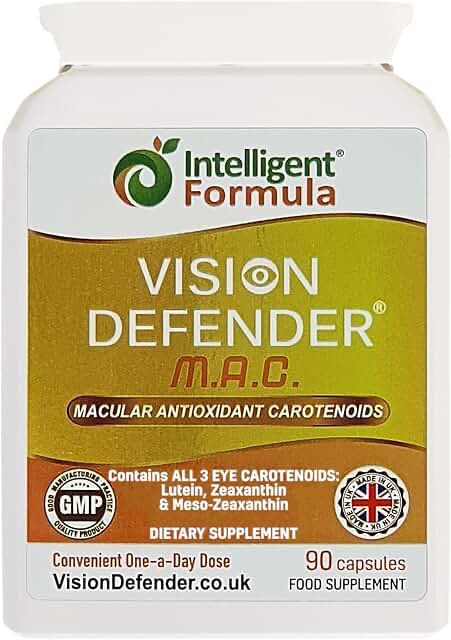 Vision Defender MAC Meso-Zeaxanthin & Lutein 90 Capsules product photograph