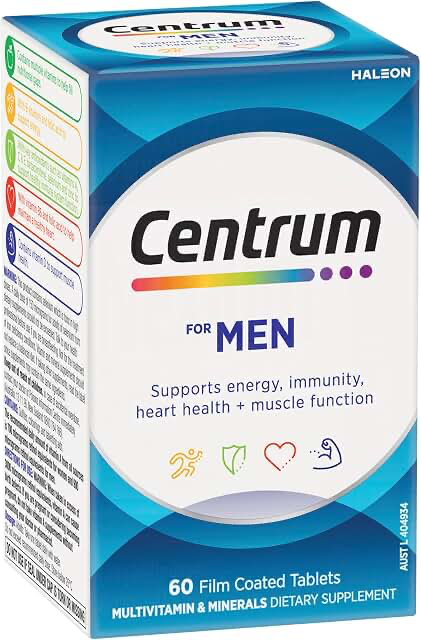 Centrum Men Multivitamin 60 Tablets product photograph