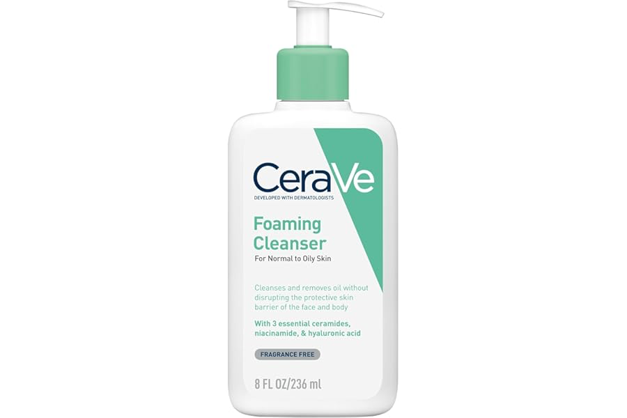 CeraVe Foaming Cleanser product packaging