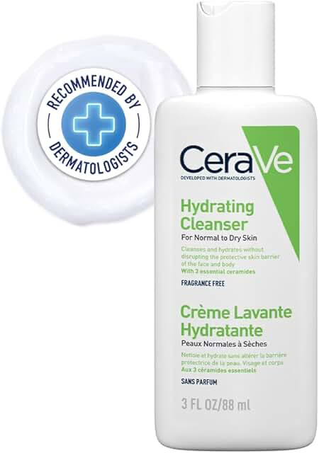 CeraVe Hydrating Cleanser Face Wash product packaging