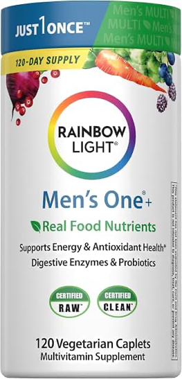 Rainbow Light Men’s One Multivitamin — 120 Capsules product photograph