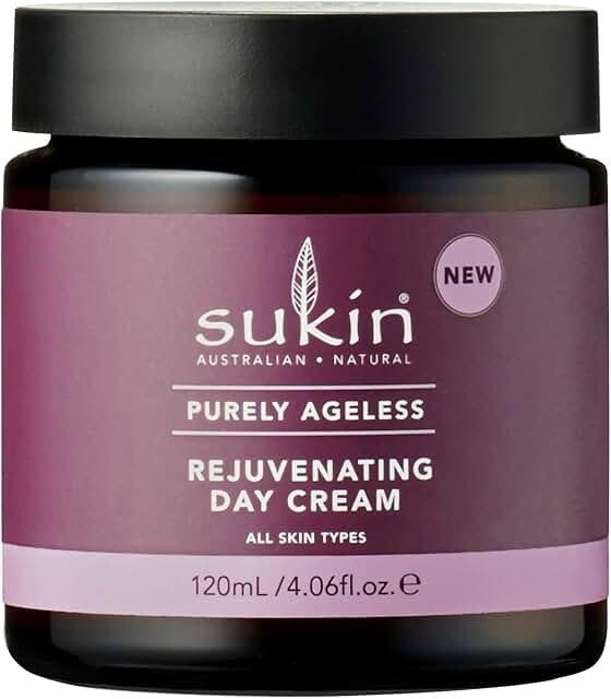 SUKIN Purely Ageless Rejuvenating Day Cream 120ml product packaging