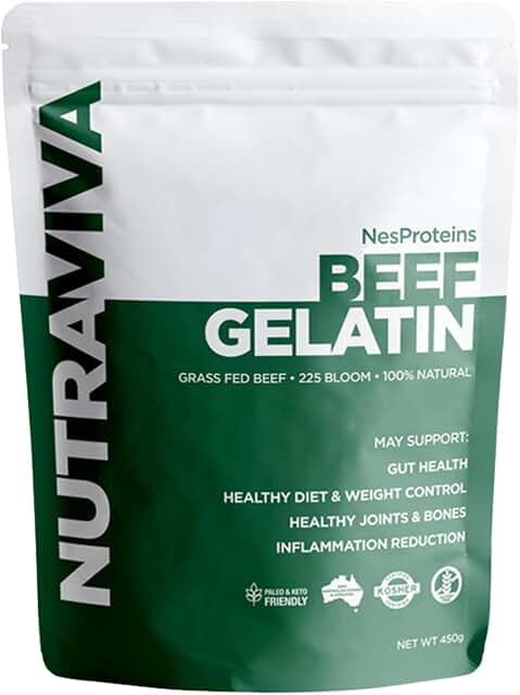Nes Proteins Grass Fed Beef Gelatin 450g product photograph