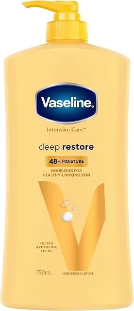Vaseline Intensive Care Deep Restore 750 ml product packaging