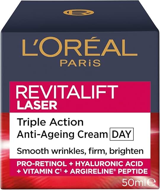 L’Oréal Paris Revitalift Laser Triple Action Day Cream 50ml product packaging