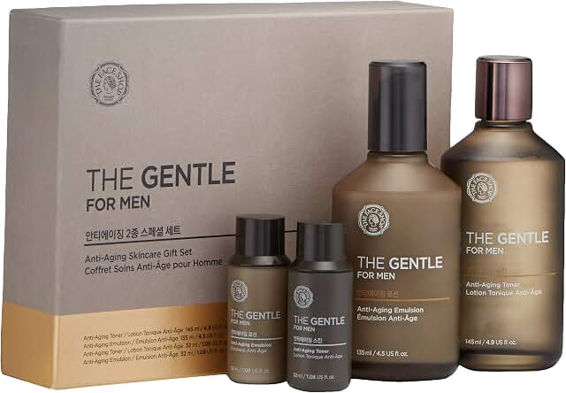 The Gentle Anti-Aging Skincare Gift Set for Men product photograph