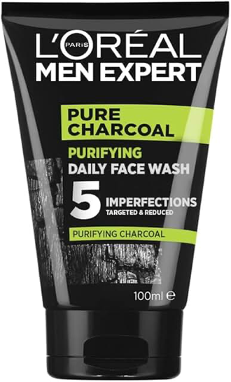 L’Oréal Paris Men Expert Pure Charcoal Daily Face Wash product packaging