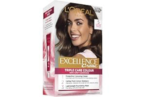 L’Oréal Paris Excellence Creme Hair Dye 5 Natural Brown product packaging