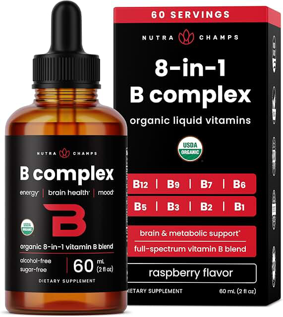 NutraChamps Vitamin B Complex Liquid Drops product photograph