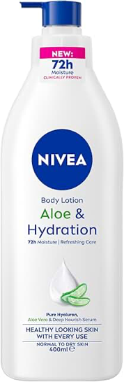NIVEA Aloe & Soothing Body Lotion 400ml product packaging