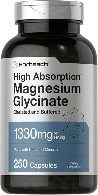 Horbaach Magnesium Glycinate 1,330 mg — 250 Capsules product photograph