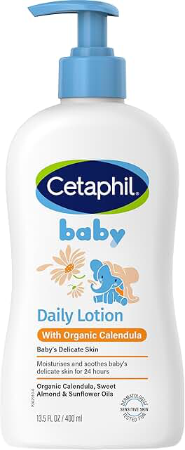 Cetaphil Baby Daily Lotion with Organic Calendula 400ml product photo