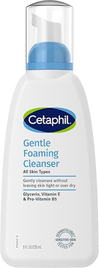 Cetaphil Gentle Foaming Cleanser 236mL, Face Wash product packaging