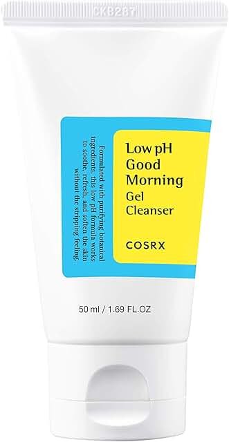COSRX Low PH Good Morning Gel Cleanser 50 ml product packaging