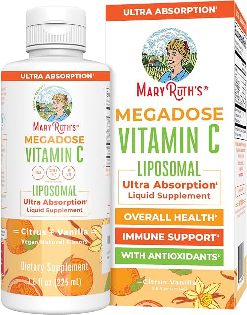 MaryRuth’s Megadose Liposomal Vitamin C 500 mg — Citrus & Vanilla product photograph