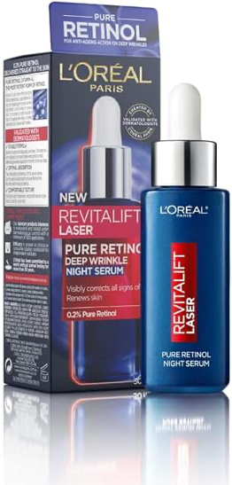 L’Oréal Paris Revitalift Laser Pure Retinol Night Serum 30ml product photograph