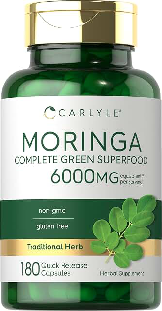 Carlyle Moringa Oleifera 180 Capsules product photograph
