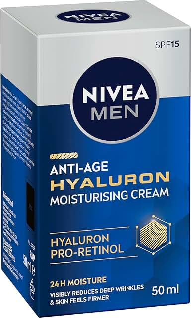 NIVEA MEN Anti-Age Moisturising Face Cream SPF15 50ml product photograph