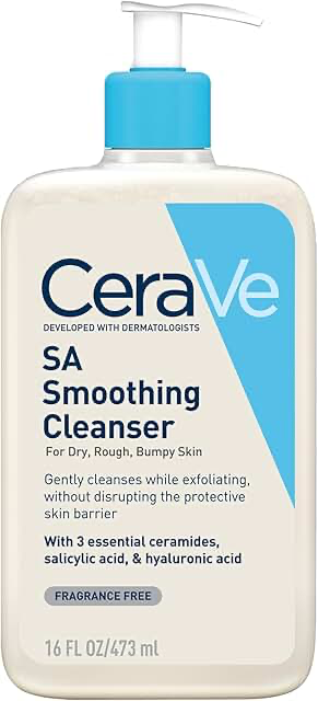 CeraVe SA Smoothing Cleanser product packaging